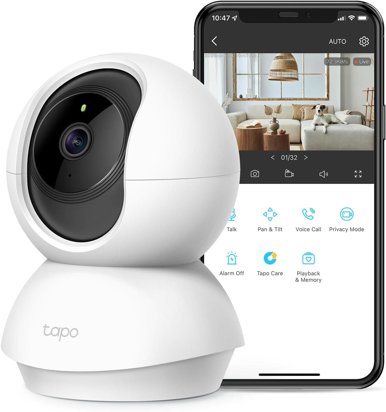 Tapo C210 Pan/Tilt 360° Security Camera