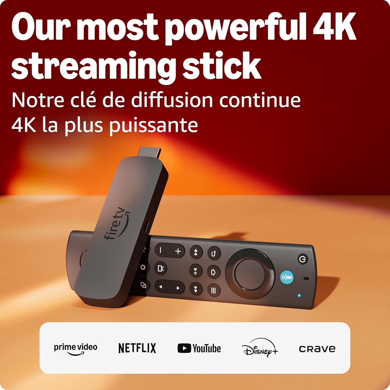 Fire TV Stick 4K New Gen Canadian Edition