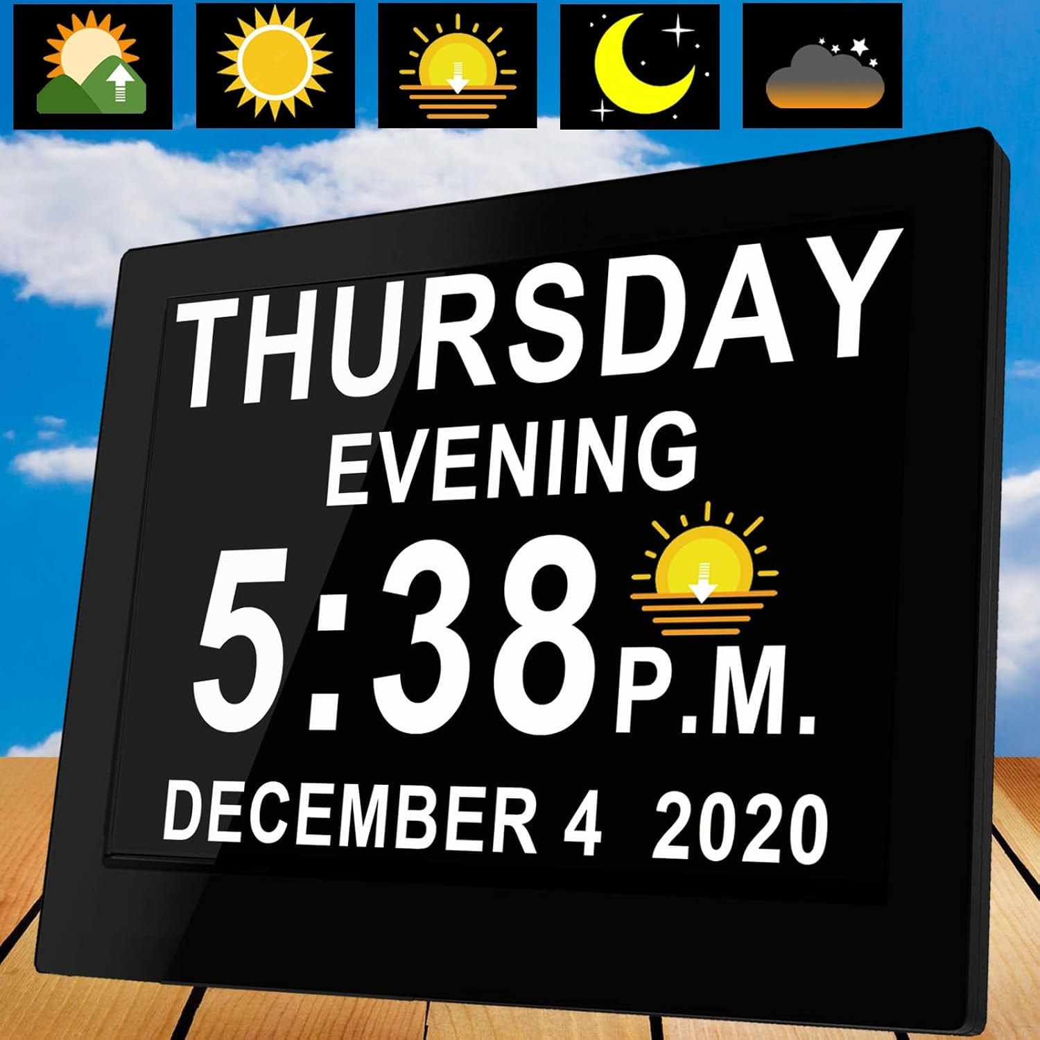 Calendar Day Clock