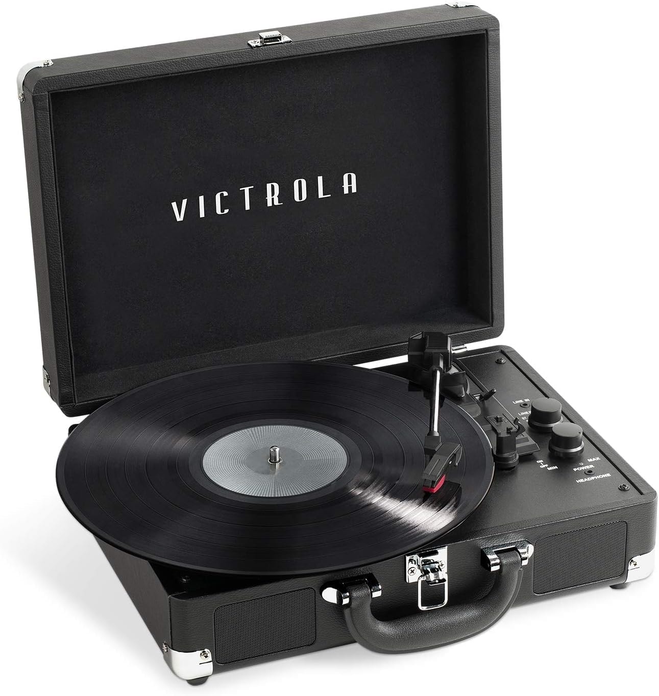 The Journey + Suitcase Record Player with Bluetooth Streaming