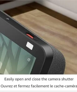 Alternative view of Echo Show 8 (2nd Gen, 2021 release) | HD smart display with Alexa and 13 MP camera | Charcoal
