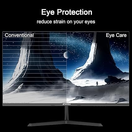SANSUI Monitor 27 inch 100Hz IPS 1080P Computer Monitor HDMI VGA HDR Tilt Adjustable/VESA Compatible, for Game and Office (ES-27X3AL HDMI Cable Included) - Image 2