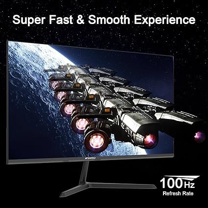 SANSUI Monitor 27 inch 100Hz IPS 1080P Computer Monitor HDMI VGA HDR Tilt Adjustable/VESA Compatible, for Game and Office (ES-27X3AL HDMI Cable Included) - Image 6