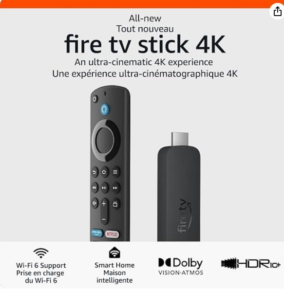 Amazon Fire TV Stick 4K streaming device, more than 700,000 movies and TV episodes, supports Wi-Fi 6, watch free & live TV - Image 3