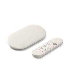 Google TV Streamer (4K) - Fast Streaming Entertainment on Your TV with Voice Search Remote - Watch Movies, Shows, Live TV, and Netflix in 4K HDR - Smart Home Control - 32 GB of Storage - Porcelain